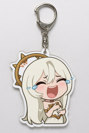 Gantungan Kunci Akrilik VTuber Fania Anelia (Chibi Tertawa)